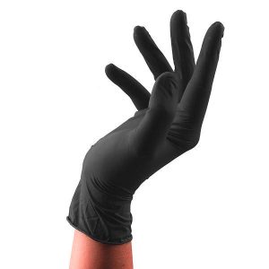 LINGE - CABINE - JETABLE - GANTS - LATEX - NOIRS - SIBEL - GROSSISTE - ESTHETIQUE - LYSOR - LIANE