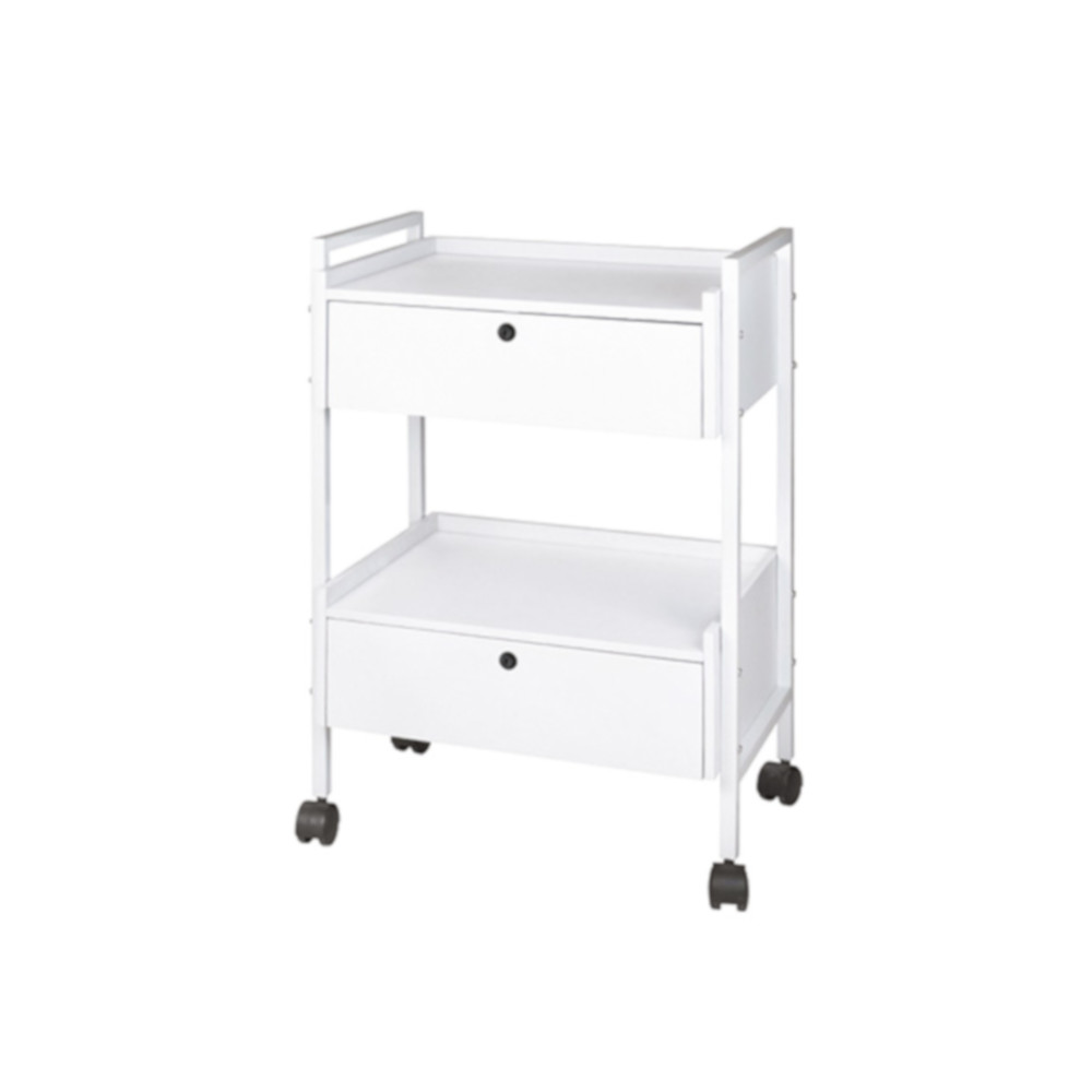 MOBILIER - GUERIDON - BLANC - 2 - TIROIRS - 1G2T - GROSSISTE - ESTHETIQUE - LYSOR - LIANE MOBILIER - GUERIDON - BLANC - 2 - TIROIRS - 1G2T - GROSSISTE - ESTHETIQUE - LYSOR - LIANE