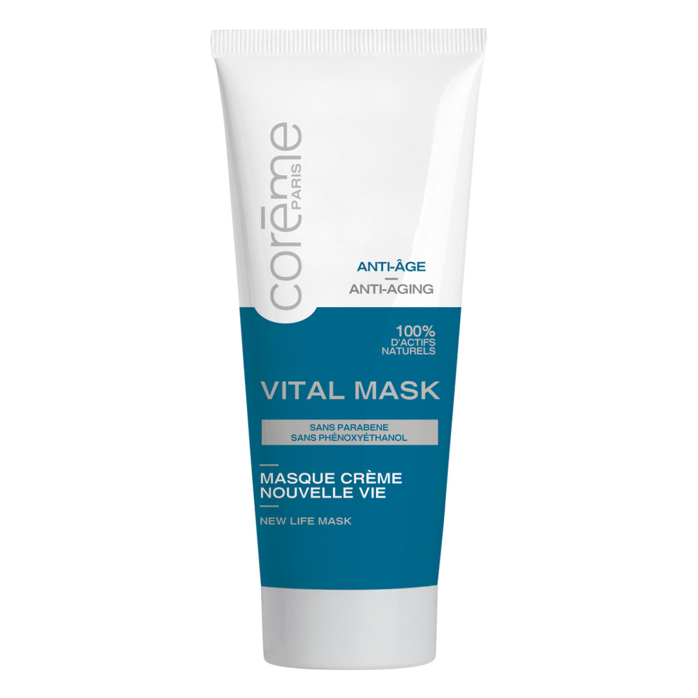 COREME - SOINS - VISAGE - COR2684 - MASQUE - vital mask - 50 - ML - GROSSISTE - ESTHETIQUE - LYSOR - LIANE COREME - SOINS - VISAGE - COR2684 - MASQUE - vital mask - 50 - ML - GROSSISTE - ESTHETIQUE - LYSOR - LIANE