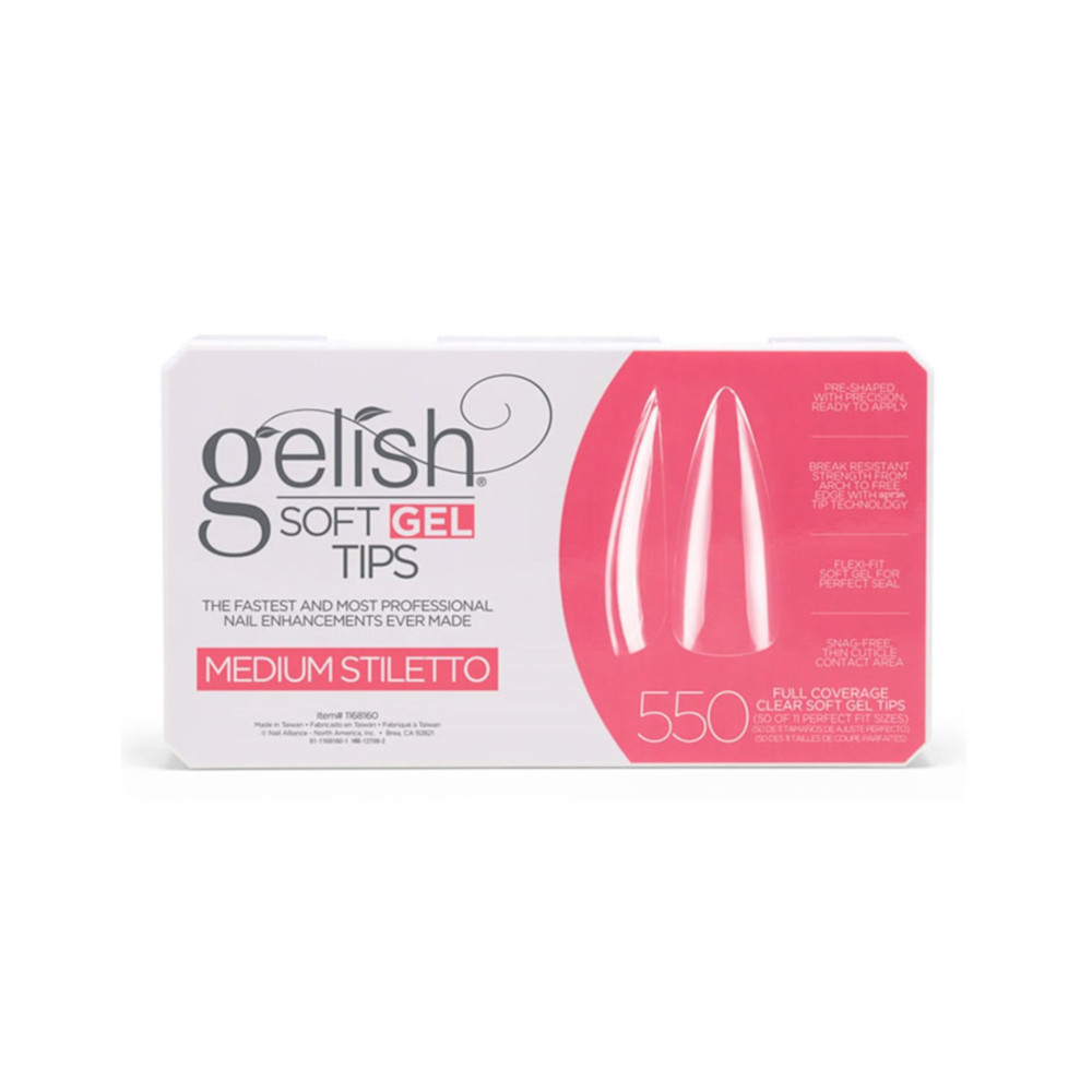 MANUCURE - GELISH - SOFT - GEL - TIPS - MEDIUM - STILETTO - 1168160 - GROSSISTE - ESTHETIQUE - LYSOR - LIANE MANUCURE - GELISH - SOFT - GEL - TIPS - MEDIUM - STILETTO - 1168160 - GROSSISTE - ESTHETIQUE - LYSOR - LIANE