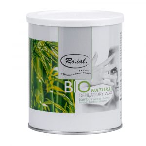 CIRE - POT - JETABLE - AVEC - BANDE - ROIAL3637 - BAMBOU - BIO - CIRE - ROIAL - GROSSISTE - ESTHETIQUE - LYSOR - LIANE