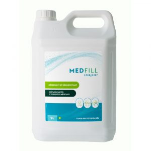 HYGIENE - steridis - MEDFILL - DESINFECTANT - SOLARIUM - 5L - GROSSISTE - ESTHETIQUE - LYSOR - LIANE