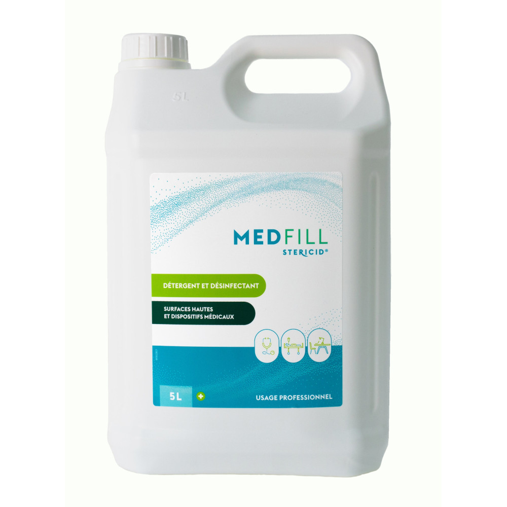 HYGIENE - steridis - MEDFILL - DESINFECTANT - SOLARIUM - 5L - GROSSISTE - ESTHETIQUE - LYSOR - LIANE HYGIENE - steridis - MEDFILL - DESINFECTANT - SOLARIUM - 5L - GROSSISTE - ESTHETIQUE - LYSOR - LIANE
