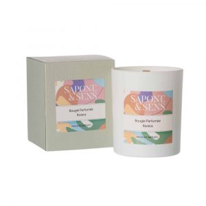 SAPONE - & - SENS - BOUGIE - PARFUMÉE - RIVIERA - BP180BAIE - LYSOR - LIANE - GROSSISTE - ESTHETIQUE