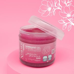 SOIN - CORPS - GOMMAGE - JASMIN - PIVOINE - ND8962 - lysor - liane - grossiste - esthétique - 1