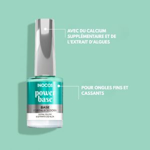 MANUCURE - INOCOS - SOINS - DES - ONGLES - 91.30.006 - POWER - BASE - BASE - FORTIFIANTE - LYSOR - LIANE - GROSSISTE - ESTHETIQUE - 1