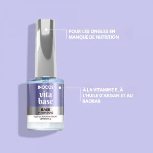 MANUCURE - INOCOS - SOINS - DES - ONGLES - 91.30.007 - VITAL - BASE - BASE - VITAMINÉE - LYSOR - LIANE - GROSSISTE - ESTHETIQUE - 1