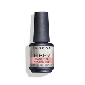 MANUCURE - INOCOS - BASE - COATS - SEMI - PERMANENT - 91.18.343 - FIBER - BASE - GEL - COVER - NUDE - ROSE - LAITEUX - LYSOR