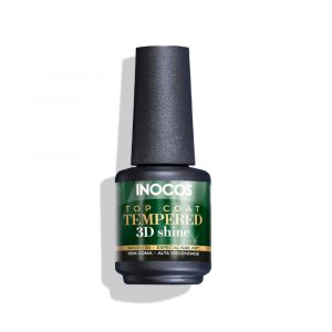MANUCURE - INOCOS - TOP - COATS - SEMI - PERMANENT - 91.18.358 - TOP - COAT - TEMPERED - 3D - SHINE - 15ML - LYSOR - LIANE