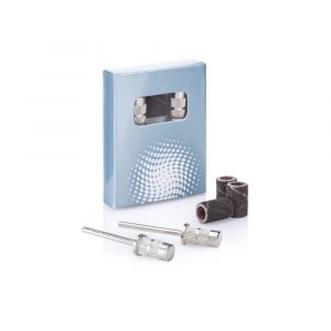 MANUCURE - EMBOUTS - DE - PONCEUSE - COD370618 - KIT - 2 - MANDRINS - ÉMERIS - GROSSISTE - ESTHETIQUE - LYSOR - LIANE