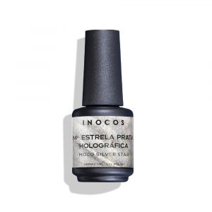MANUCURE - INOCOS - COULEURS - SEMI - PERMANENT - 91.18.131 - ESTRELA - PRATA - HOLOG - GP131 - 15ML - LYSOR - LIANE