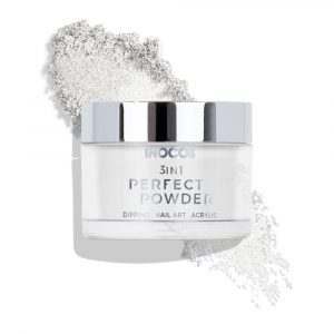 MANUCURE - INOCOS - RÉSINE - ACRYLIQUE - PERFECT - POWDER - 3 EN 1 - BLANC - LAITEUX - 20G - 84.04.002 - LYSOR - LIANE