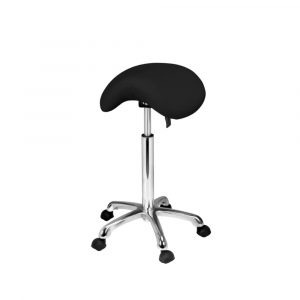 MOBILIER - TABOURET - SELLE - CHEVAL - NOIR - 1CDSBLACK - GROSSISTE - ESTHETIQUE - LYSOR - LIANE